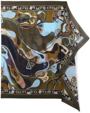 PUCCI Pucci Orchidee Printed Pareo - Green