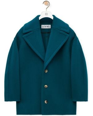Loewe Short Coat - Green