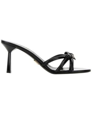 Prada Open Toe High Heel Sandals - Multicolor