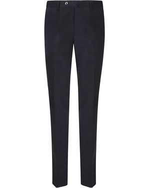 Pt Pantaloni Button Trousers - Blue