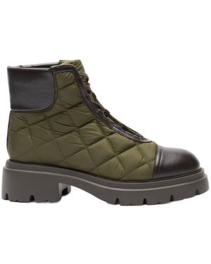 Stuart Weitzman Hudson Quilted Hiker Bootie - Green