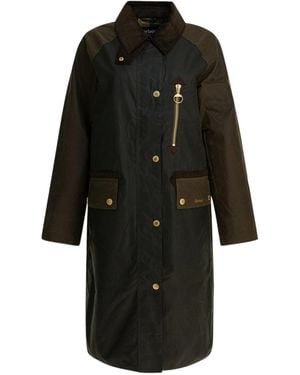 Barbour Single-Breasted Coats in Red | Lyst