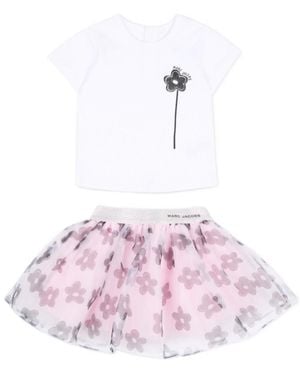 Marc Jacobs Flower Skirt Set - Pink
