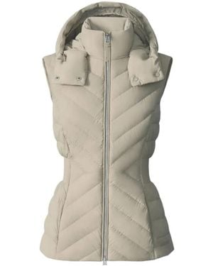 Mackage Hoshi Hooded Quilted Gilet - Gray