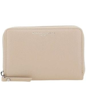 Gianni Chiarini Grain Zip-Around Wallet - Natural