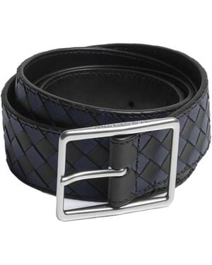 Bottega Veneta Intrecciato Piccolo Belt - Black