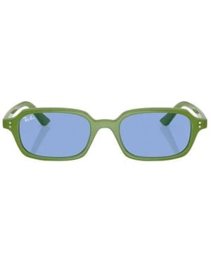 Ray-Ban Zuri Rectangular Sunglasses - Blue