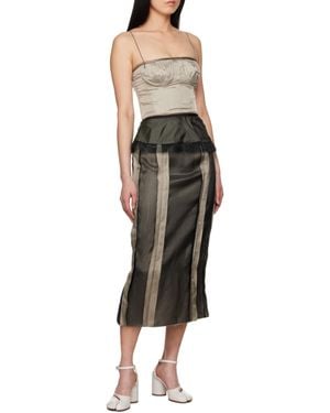 Maison Margiela Silk Dress - Multicolour