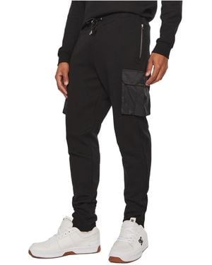 BALR Elastic Waist Sweatpants - Black