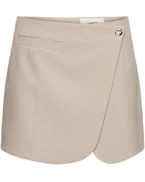 Coperni Tailored Mini Skirt - Natural