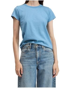 Rag & Bone Short-Sleeved T-Shirt - Blue