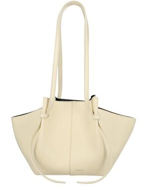 Yuzefi Double-Handle Shoulder Bag - Natural