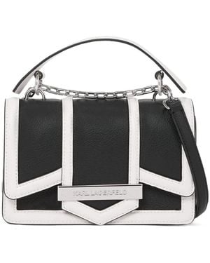 KARL LAGERFELD Small K/Nova Crossbody Bag - Black