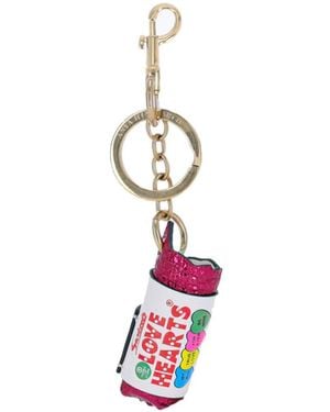Anya Hindmarch Anya Brands Love Hearts Charm - White