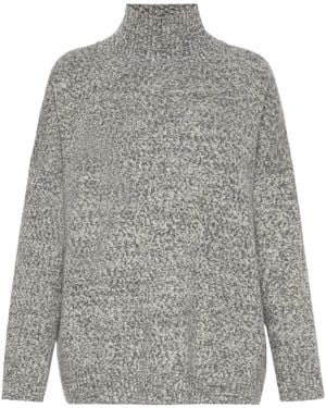 Weekend by Maxmara Wool Knit Turtleneck Jumper - Grey