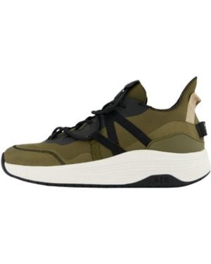 ARMANI EXCHANGE Low-Top Trainers - Brown