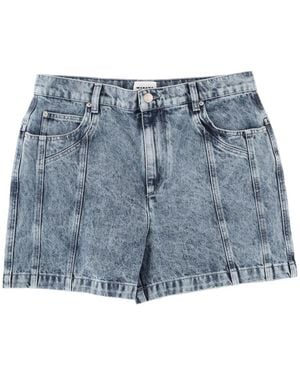 Isabel Marant Isabel Marant Étoile Joely Denim Shorts - Blue