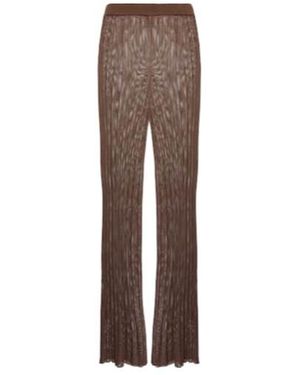 SIR. Aya Knit Trousers - Brown