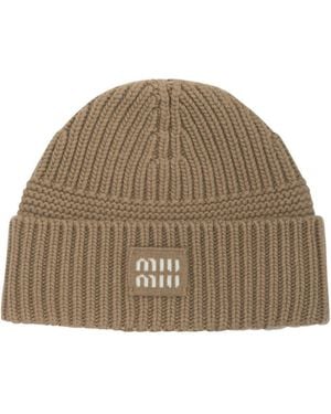 Miu Miu Hats And Hairbands - Brown
