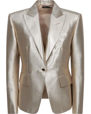 Tom Ford Single Breasted Tailored Blazer - Multicolour