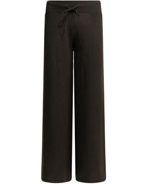 Lisa Yang Drawstring Casual Trousers - Black