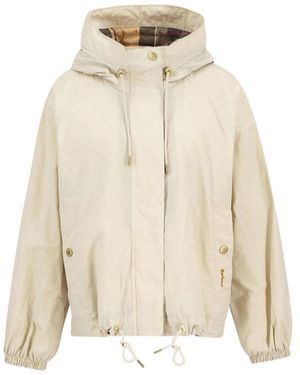 Barbour Long-Sleeved Casual Jacket - Natural