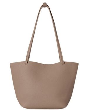 The Row Medium Park Tote Bag - Brown
