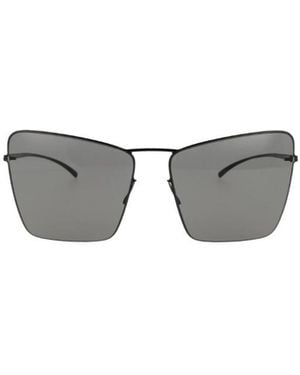 Mykita X Maison Margiela Cat-Eye Frame Sunglasses - Grey
