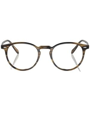 Oliver Peoples Riley-R Pantos-Frame Glasses - White