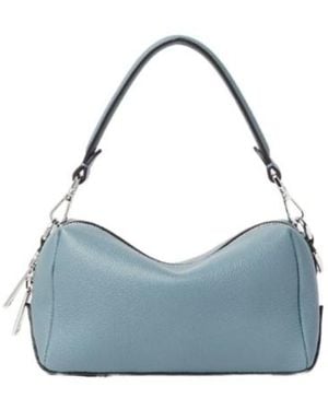 Fendi Lui Small Mercury Leather Bag - Blue