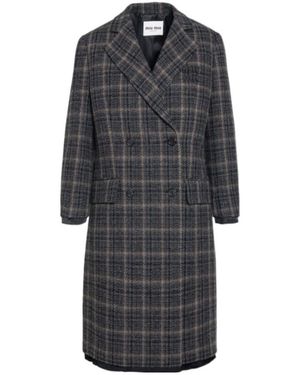 Vintage Mens MIU MIU Coat Jacket Wool Mohair Black Size 52