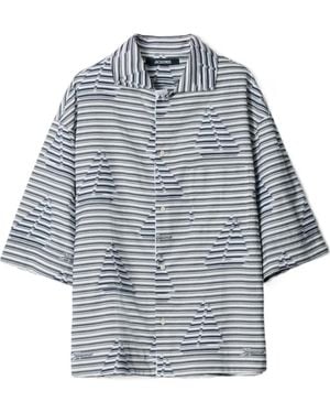Jacquemus The Plage Bowling Shirt - Blue
