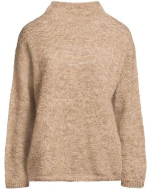 Max Mara Brushed-Felt Sweaters - Natural