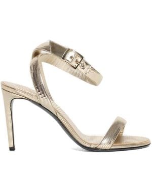 Alaïa Alaïa Buckled Heeled Sandals - White