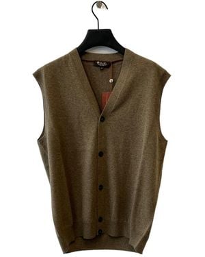 Loro Piana Classic Vest - Green