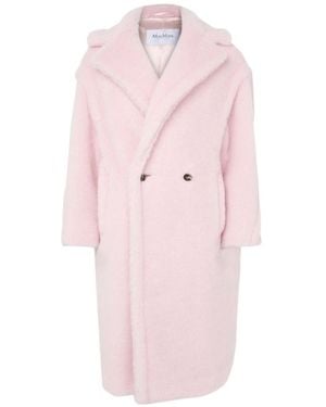 Max Mara Teddy Tedgirl Coat - Pink