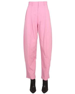 Isabel Marant Logo Casual Trousers - Pink