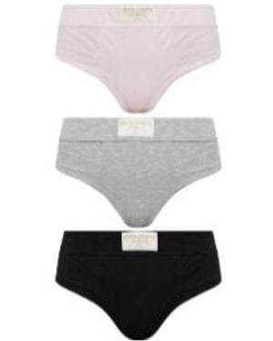 Palm Angels Solid Color Underwear Set - White