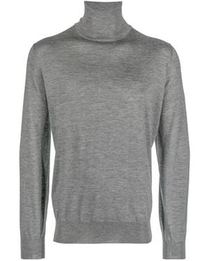 Brunello Cucinelli Turtleneck Knitted Jumper - Grey