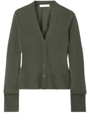 JOSEPH Cashair Cashmere Cardigan - Green