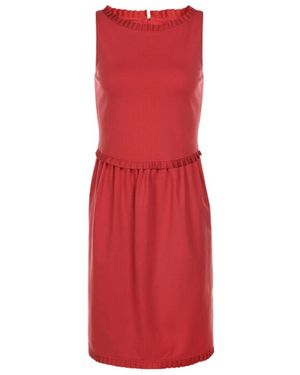 Emporio Armani Sleeveless Dress - Red