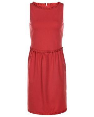 Emporio Armani Sleeveless Dress - Red