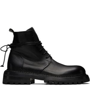 Marsèll Combat Ankle Boots - Black