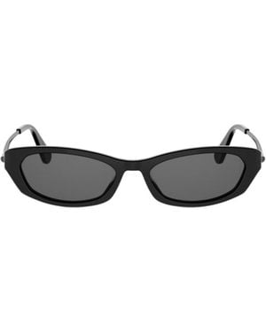 Dior Eyewear D-Moon B2I Butterfly Frame Sunglasses - White