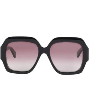 Chloé Square Sunglasses - Black