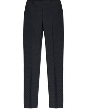 McQueen Skull Motif Tailored Trousers - Blue