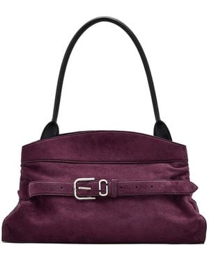 Marc Jacobs Dakota Satchel Bag - Purple