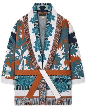 Alanui Island Soul Cardigan - Blue