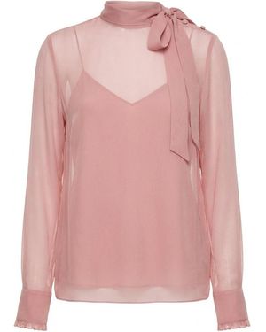 Gucci Crepe Blouse - Pink