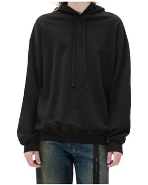 Ann Demeulemeester Bardi Rear-Print Hoodie - Black